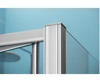 POLYSAN EASY třístěnný sprchový kout 800x800mm, skládací dveře, L/P varianta, čiré sklo (8)