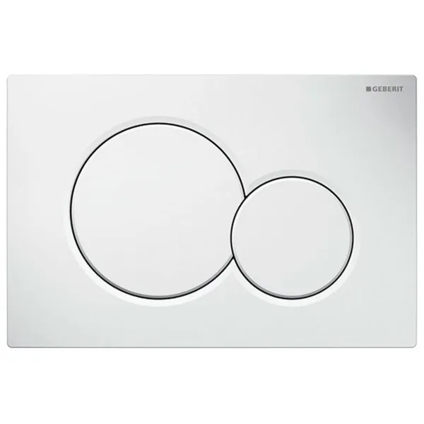 Geberit ovladaci tlacitko SIGMA 01 - bile | TOPENILEVNE.CZ