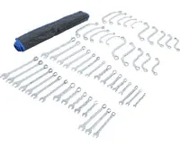 BGS Klíče očkové a očkoploché, metrické a palcové, sada 50 dílů (1)