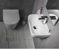 SAPHO NERISSA keramické umývátko, 42x29cm, bílá (7)