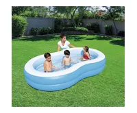 Bestway Dětský bazén 54117 Lagoon 262 x 157 x 46 cm (1)