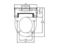 SAPHO BRILLA závěsné WC s elektronickým bidetem BLOOMING (8)