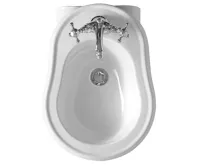 KERASAN RETRO bidet závěsný 38x52cm, bílá (3)