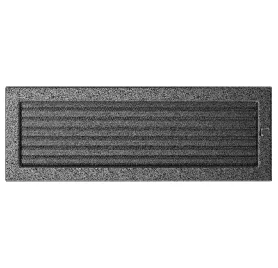 HS Flamingo Krbová mřížka 17x49 BASIC staré stříbro s žaluzií