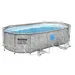 Bestway Bazén Power Steel Stacked Stone Swim Vista 4,27 x 2,5 x 1 m - 56714
