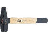 BGS Kladivo 400g ,zámeřnické,Hickory rukojeť,ocelový klín,TÜV / GS (2)