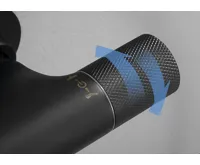 SAPHO SOLARIS sprchový sloup s termostatickou baterií, černá mat (5)