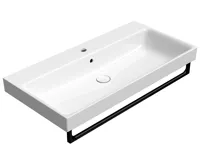 GSI NUBES čelní držák ručníků 100cm, černá (3)