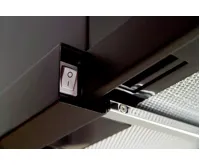 CATA Odsavač par TF 2003 Černé sklo Výsuvná 600mm (3)