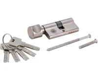 BGS Bezpečnostní cylindrický zámek, s knoflíkem, 60 mm