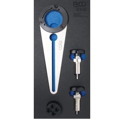 BGS Sada držáku a nástroje pro otáčení řemenice pro klikový hřídel, pro BMW 2.5D