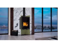 HS Flamingo Krbová kamna FLAMINGO DELUXE ® PULAU, olivová (24)