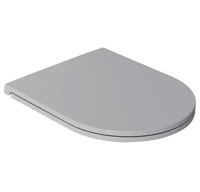 ISVEA INFINITY WC sedátko, SLIM, Soft Close, Easy Take, stone grey