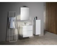 SAPHO SLIM keramické umyvadlo, nábytkové, 60x46,5cm, bílá (5)