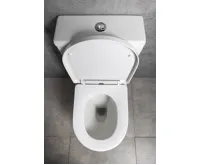 BRUCKNER LEON WC kombi, Rimless, spodní/zadní odpad, bílá (7)