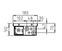 BOKI InFloor Podlahový konvektor F1P  90/180-1700mm - pozink S ventilátorem (2)