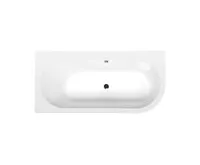 POLYSAN ASTRA L MONOLITH asymetrická vana 160x75x60cm, bílá (1)