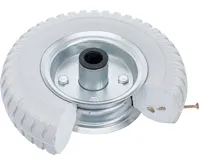 BGS Kolo pro skladištní / ruční vozík | PU, šedá | 220 mm - BGS 80670 (1)