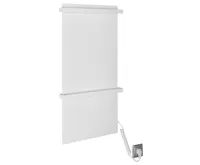 SAPHO ELMIS elektrický sušák ručníků 400x800 mm, 120 W, hliník, bílá mat SAPHO ELMIS elektrický sušák ručníků 400x800 mm, 120 W, hliník, bílá mat