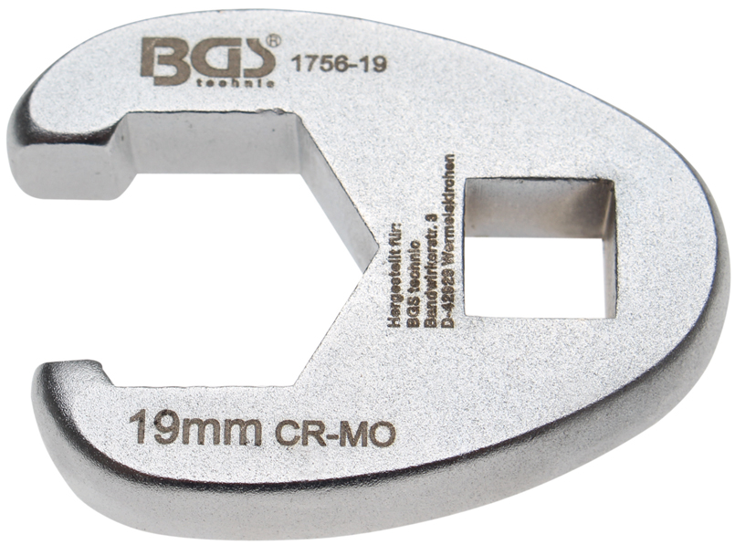 Bgs klíč plochý otevřený 3/8" 19 mm