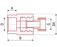 PPR nátrubek PMM 20x1" s převlečnou maticí (1)