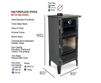 CALISKAN Krbová kamna SANA (8)