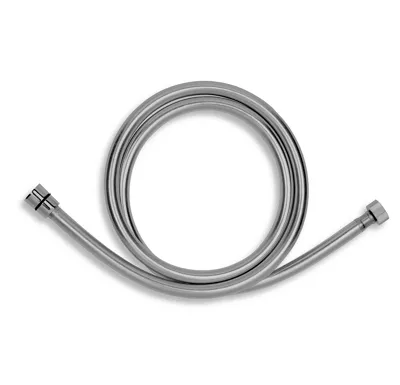 NOVASERVIS Sprchová hadice plastová, 150 cm, stříbrošedá - GREY/150,0