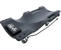 BGS Podložka montážní plastová pojízdná,103x50x10cm s pracovní lampou (2)