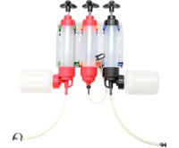 BGS Kapalinová sada pro ruční pumpu, 350 ml, 3dílná BGS Kapalinová sada pro ruční pumpu, 350 ml, 3dílná