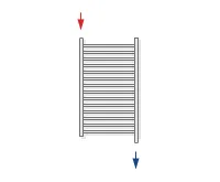 Koupelnový radiátor Korado Koralux Rondo Comfort KRT 750/ 700 (3)
