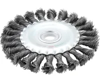 BGS Kotouč drátěný plochý 125 mm, vrt. 22.2 mm, ocel.