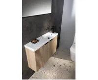 SAPHO LATUS X STRIP umyvadlová skříňka 39,4x50x22cm, dub alabama (4)