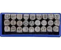 BGS Razící matrice 6.0 mm, abeceda (1)