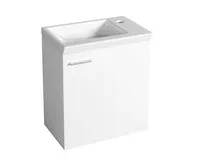 AQUALINE ZORAN keramické umývátko nábytkové 45x27,5cm, bílá (1)