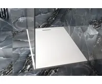 POLYSAN KAZUKO sprchová vanička z litého mramoru, obdélník 120x90cm, bílá (4)