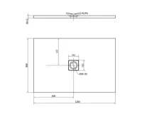 POLYSAN FLEXIA vanička z litého mramoru s možností úpravy rozměru, 120x80cm (6)