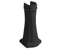 KERASAN RETRO universální keramický sloup k umyvadlům 56,69,73cm, černá mat