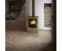 HS Flamingo Krbová kamna AQUAFLAM VARIO ® SAPORO 11/7kW olivová (26)