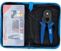 BGS Krimpovací kleště pro kabelové dutinky 0,25–10 mm2 | se soupravou kabelových dutinek 0,5–1 (3)