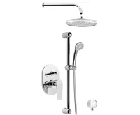 AQUALINE LOTTA podomítkový sprchový set s pákovou baterií, 2 výstupy, chrom AQUALINE LOTTA podomítkový sprchový set s pákovou baterií, 2 výstupy, chrom