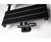 Koupelnový radiátor Thermal D-ECO 500/1134 - černý mat (2)