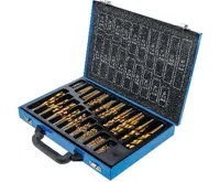 BGS Vrtáky HSS 1,0 - 10,0 mm, sada 170 dílů, s titanovým povrchem (3)