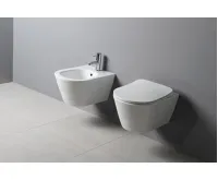 SAPHO AVVA bidet závěsný 35,5x53 cm, bílá (5)
