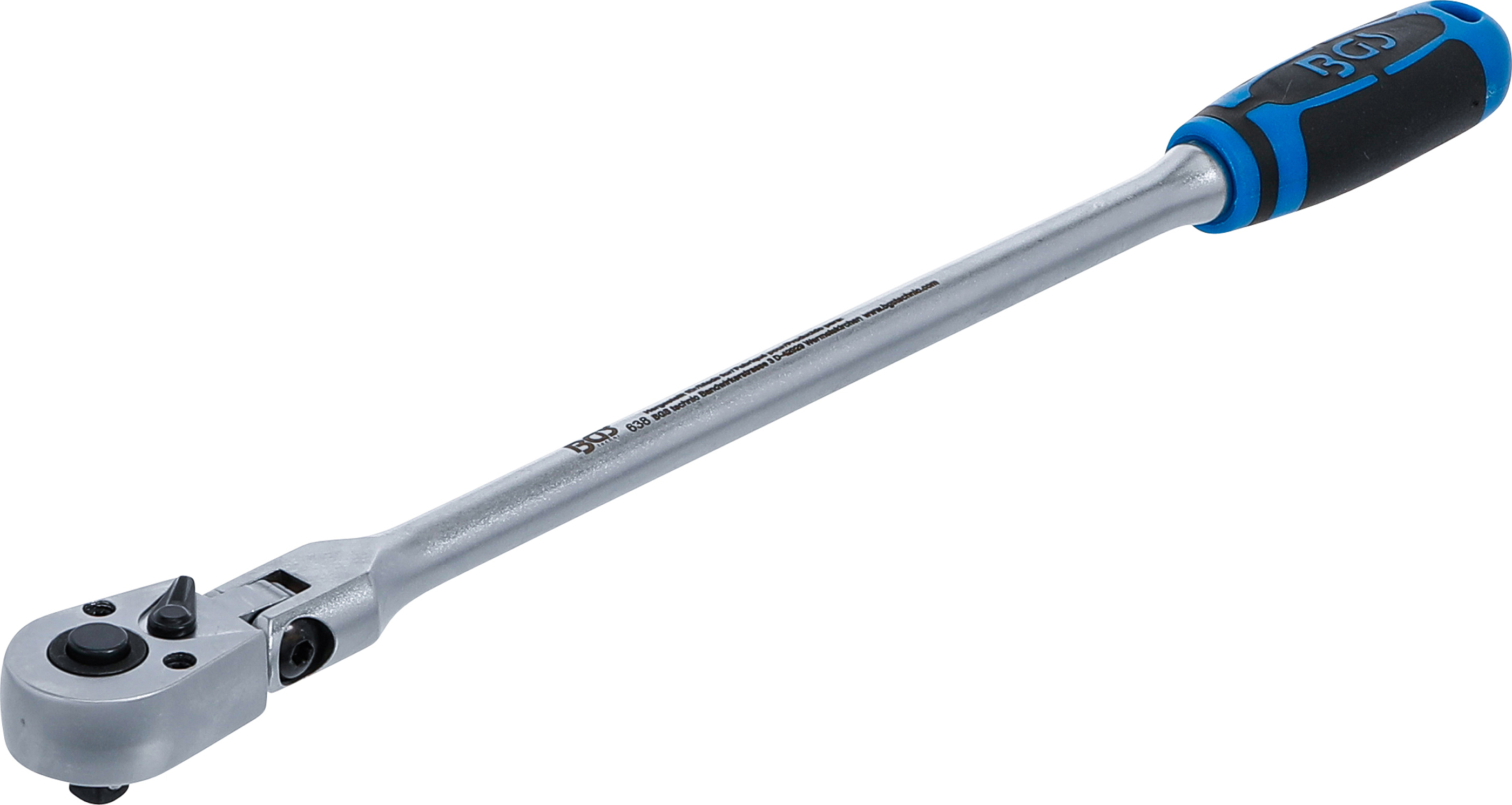 Bgs kloubová ráčna aretovatelná ,  velmi dlouhých ,  6,3 mm (1/4") ,  304 mm - bgs 638