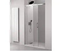 POLYSAN THRON ROUND sprchové dveře 1500 mm, kulaté pojezdy, čiré sklo (3)