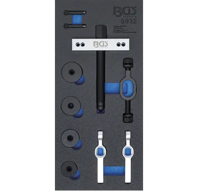 BGS Vložka do dílenského vozíku 1/3: nářadí pro stahování ložiska z klece diferenciálu