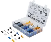 BGS Sada šroubů, matic a krytek, 400dílná