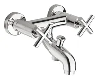 SAPHO AXIA nástěnná vanová baterie, chrom