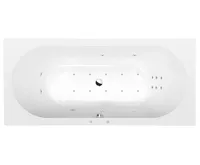 POLYSAN VIVA B HYDRO-AIR hydromasážní vana, 175x80x47cm, bílá