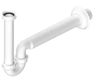 BRUCKNER Umyvadlový/bidetový sifon 5/4", DN40, bílá BRUCKNER Umyvadlový/bidetový sifon 5/4", DN40, bílá